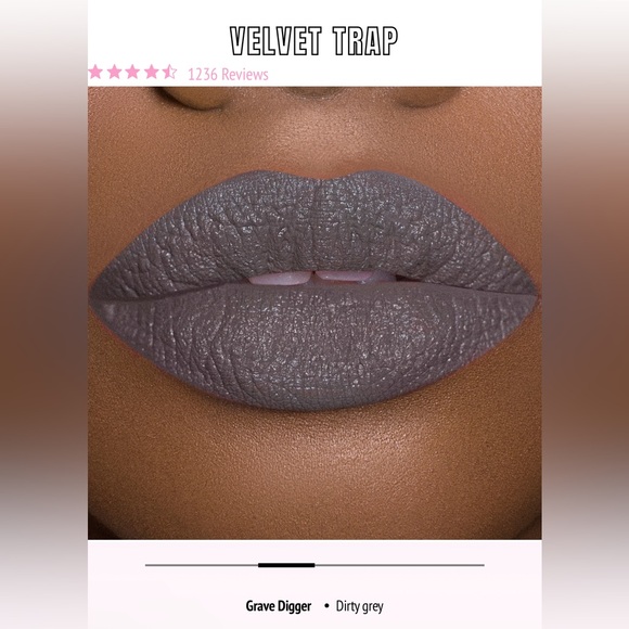 Jeffree Star 🌟 Velvet Trap Lipstick- Grave Digger BNIB - Picture 3 of 5